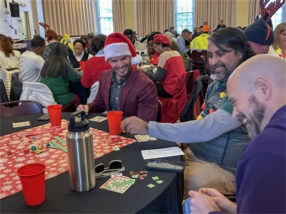 employee holiday luncheon