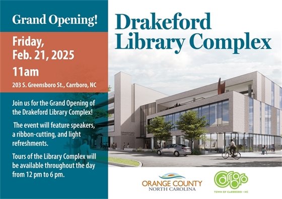 Save the Date: Drakeford Library Complex