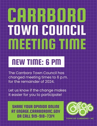 Council Meeting Time