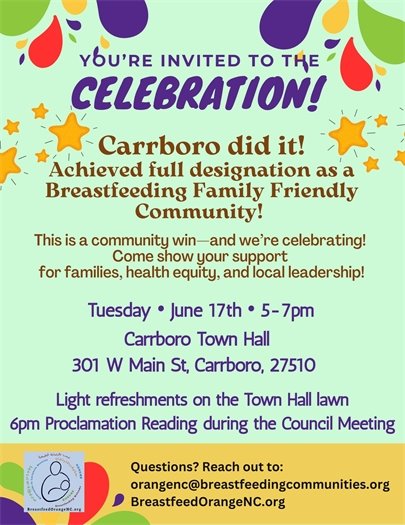 Breastfeed Orange Celebration