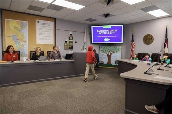 Third Grade Field Trip to Town Hall