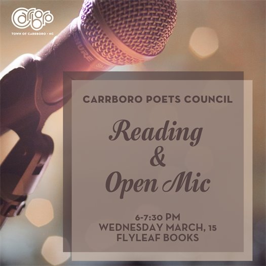 Poetry Reading and Open Mic Night