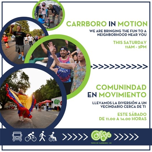 Carrboro In Motion Sept 9