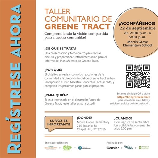 Greene Tract Community Workshop