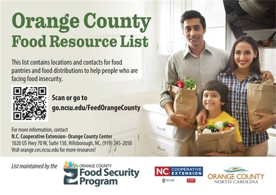 Orange County coordinating for food assistance