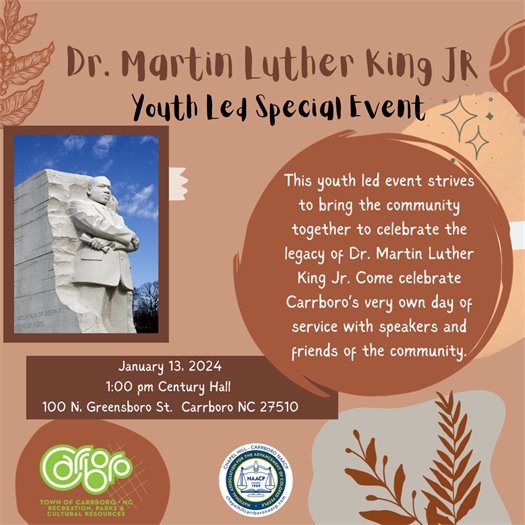 MLK Jr Day Event Graphic