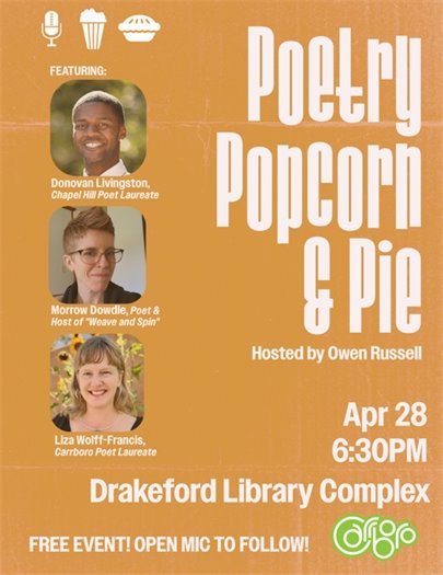 Poetry Month Events Flyer