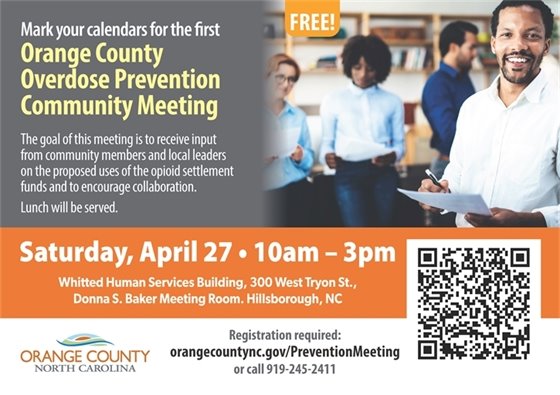 Overdose Prevention Community Meeting
