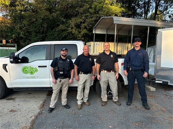 Carrboro PD Hurricane Helene