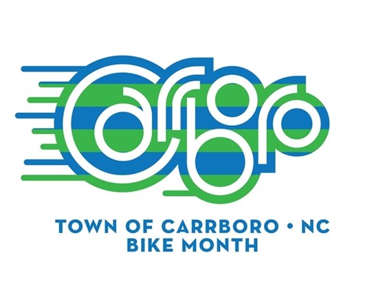 Carrboro Bike Month logo