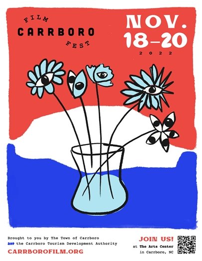 Carrboro Film Festival Poster 2022