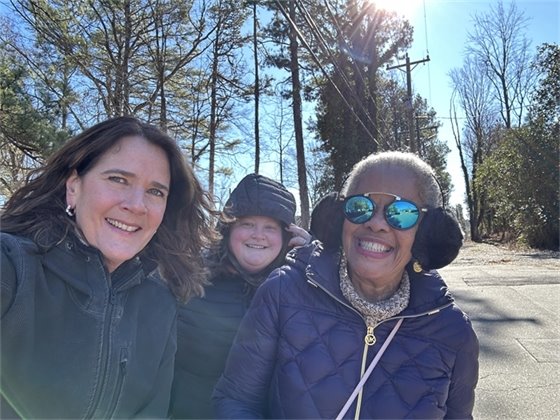 Staff team to distribute calendars 