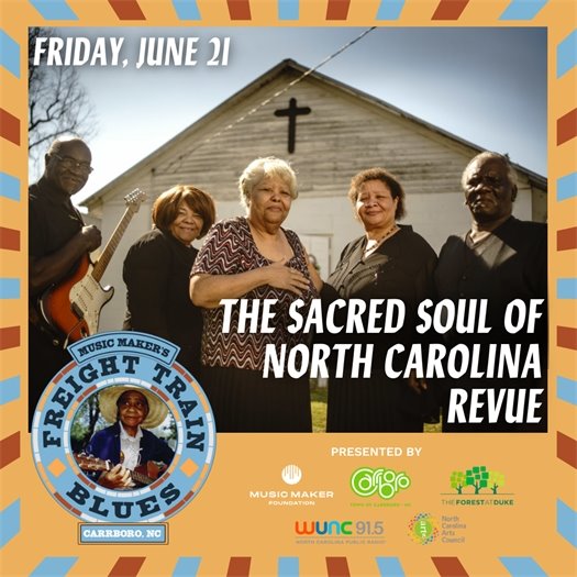 Final Freight Train Blues of the year to feature The Sacred Soul of North Carolina Revue