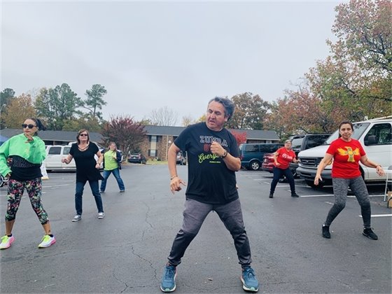 Zumba at Carrboro In Motion