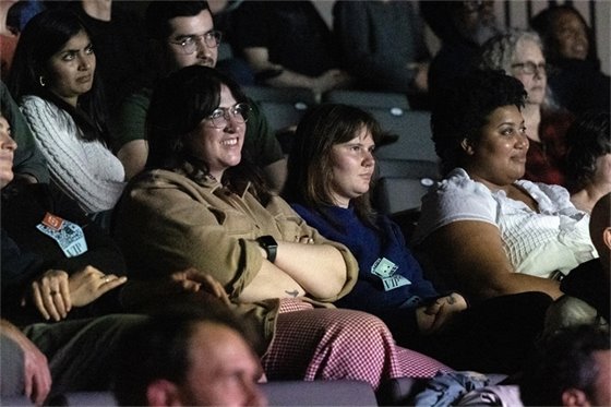 Audience at the Carrboro Film Festival