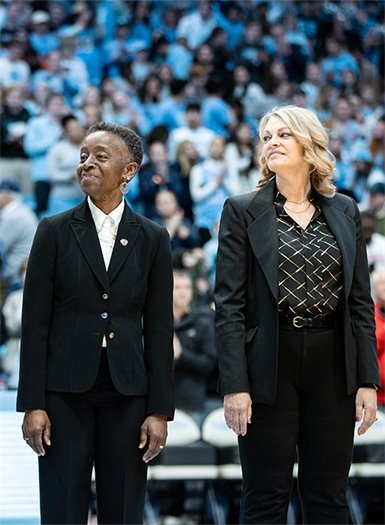 Mayor Foushee and Interim Town Manager Parker