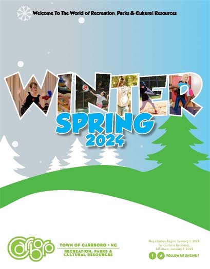 Recreation, Parks & Cultural Resources Winter Spring Brochure 