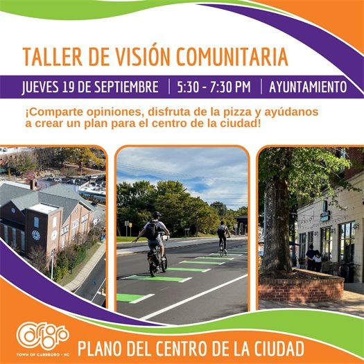 Downtown Area Plan Visioning Workshop Spanish