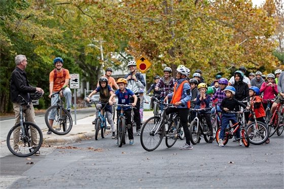 Kidical Mass Bike Event 1