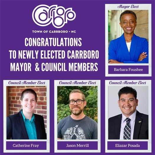 Congratulations to New Council Members