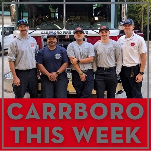 Carrboro Fire-Rescue Hurricane Helene Crew