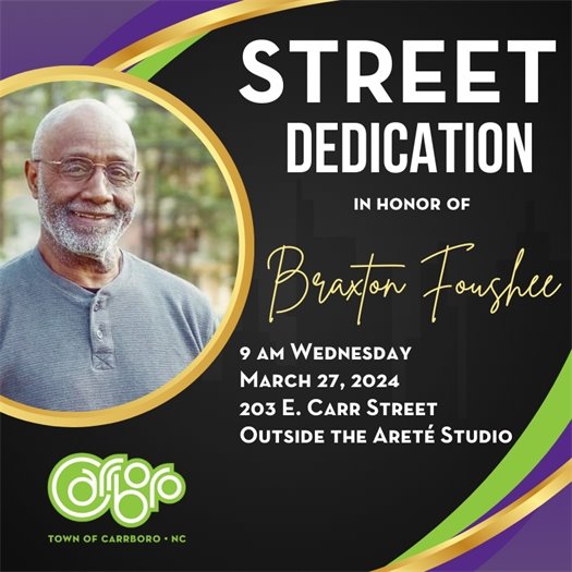 Braxton Foushee Street Dedication 