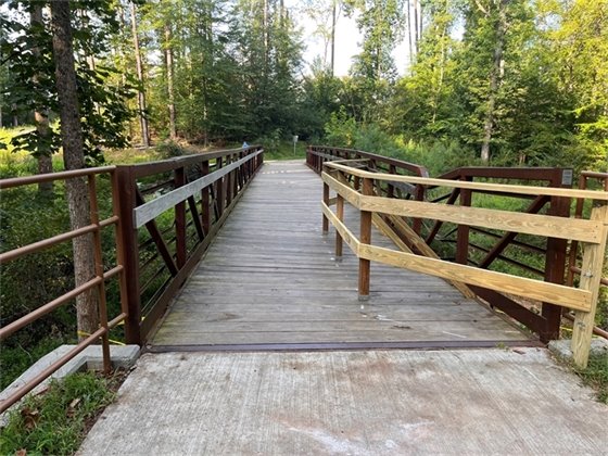 Bolin Creek Bridge Temporary Repair to Railing