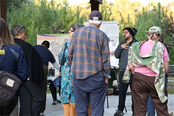 Downtown Area Plan engagement at MLK Park