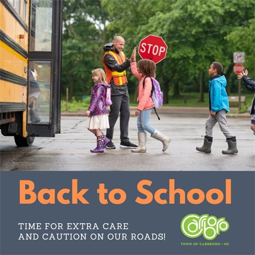 Back to School safety message 