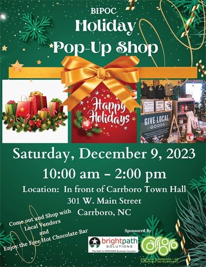 BIPOC PopUp Holiday Shop