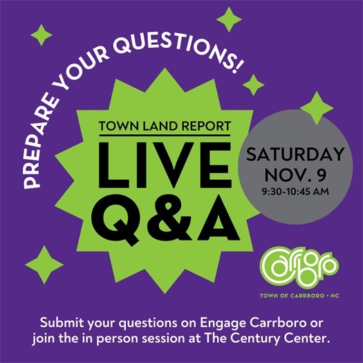 Town Owned Land Q and A Session