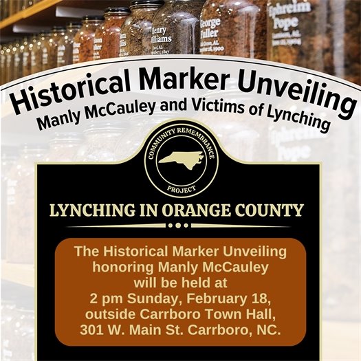 Historical Marker Unveiling