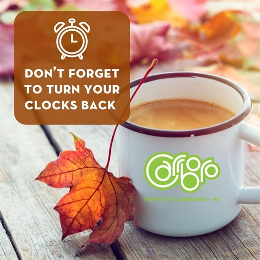 Daylight Savings Time Ends