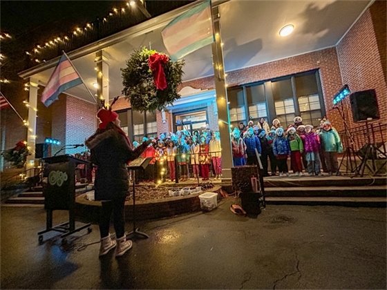 Holiday Tree Lighting in Carrboro