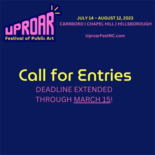 Uproar Deadline Extended