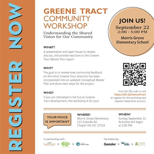 Greene Tract Community Workshop
