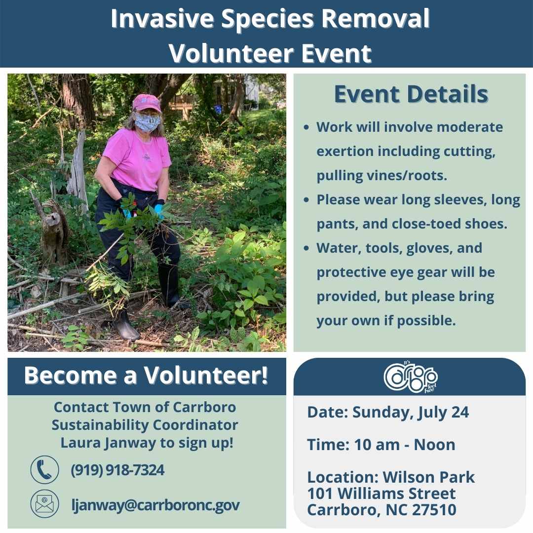 Invasive Species Event - Social Media Post