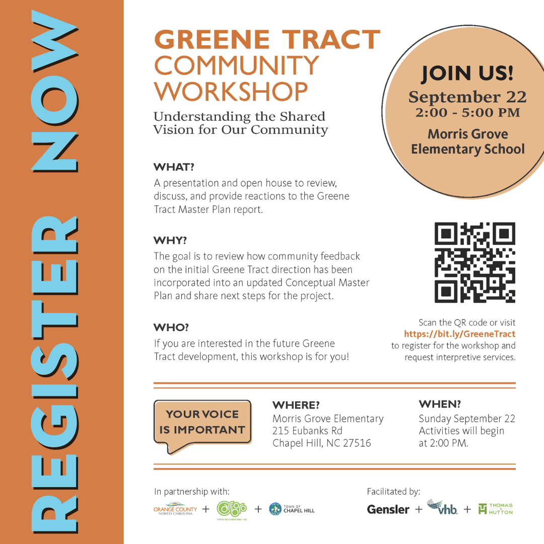 Greene Tract Workshop 