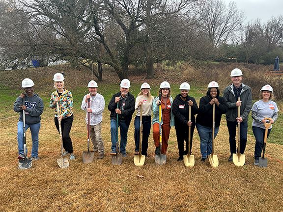 Groundbreaking for Pee Wee Homes