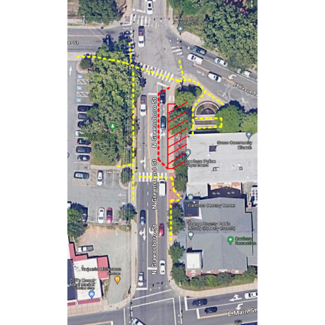 N Greensboro St Traffic Alert