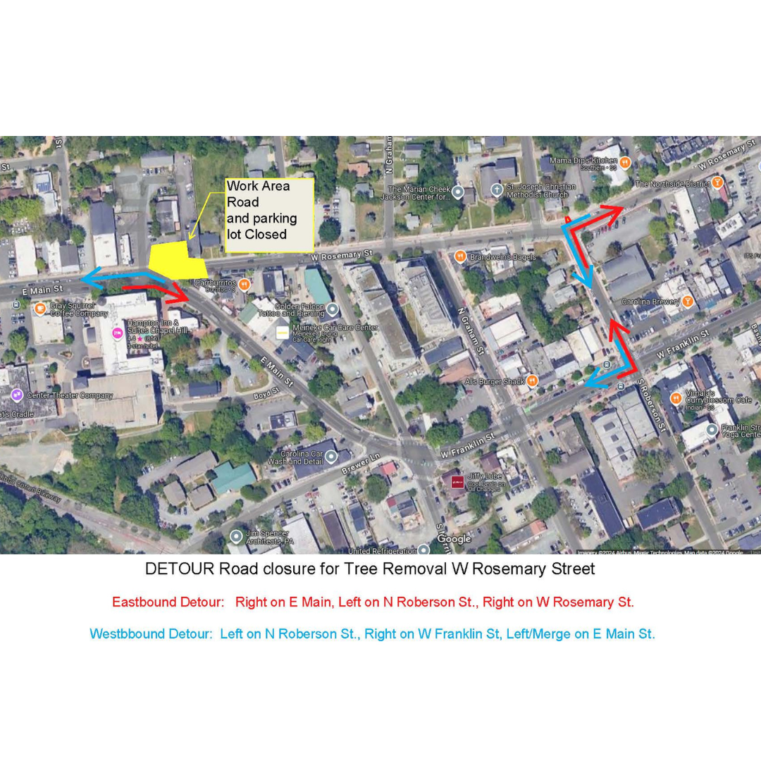 W. Rosemary Street Closure (1)