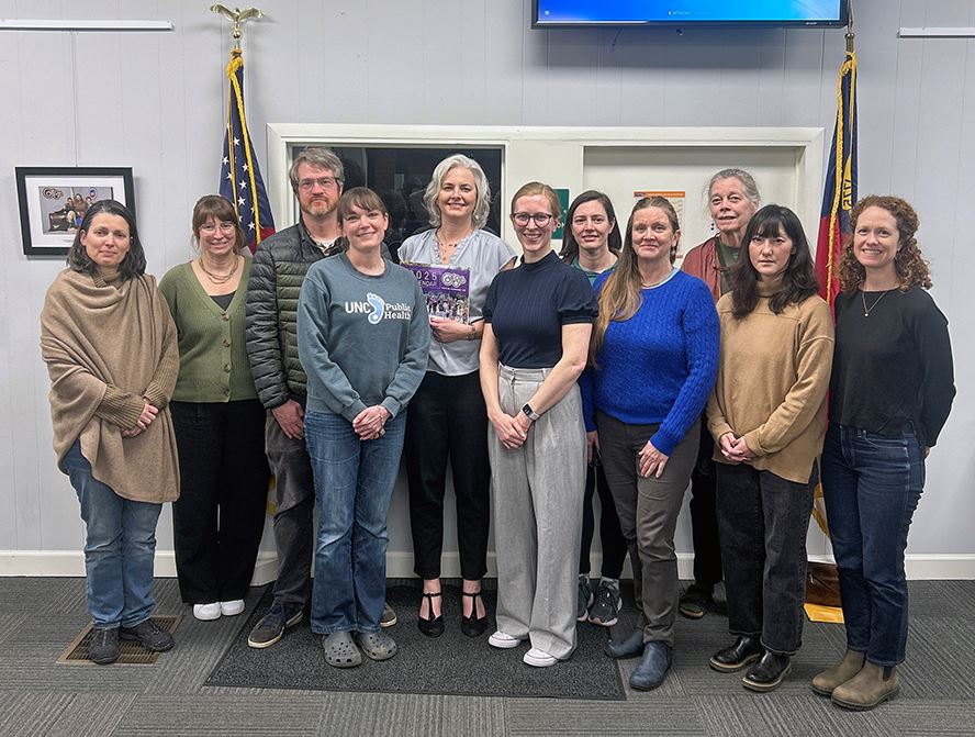 USAID Group attending the Council meeting of March 5 2025 