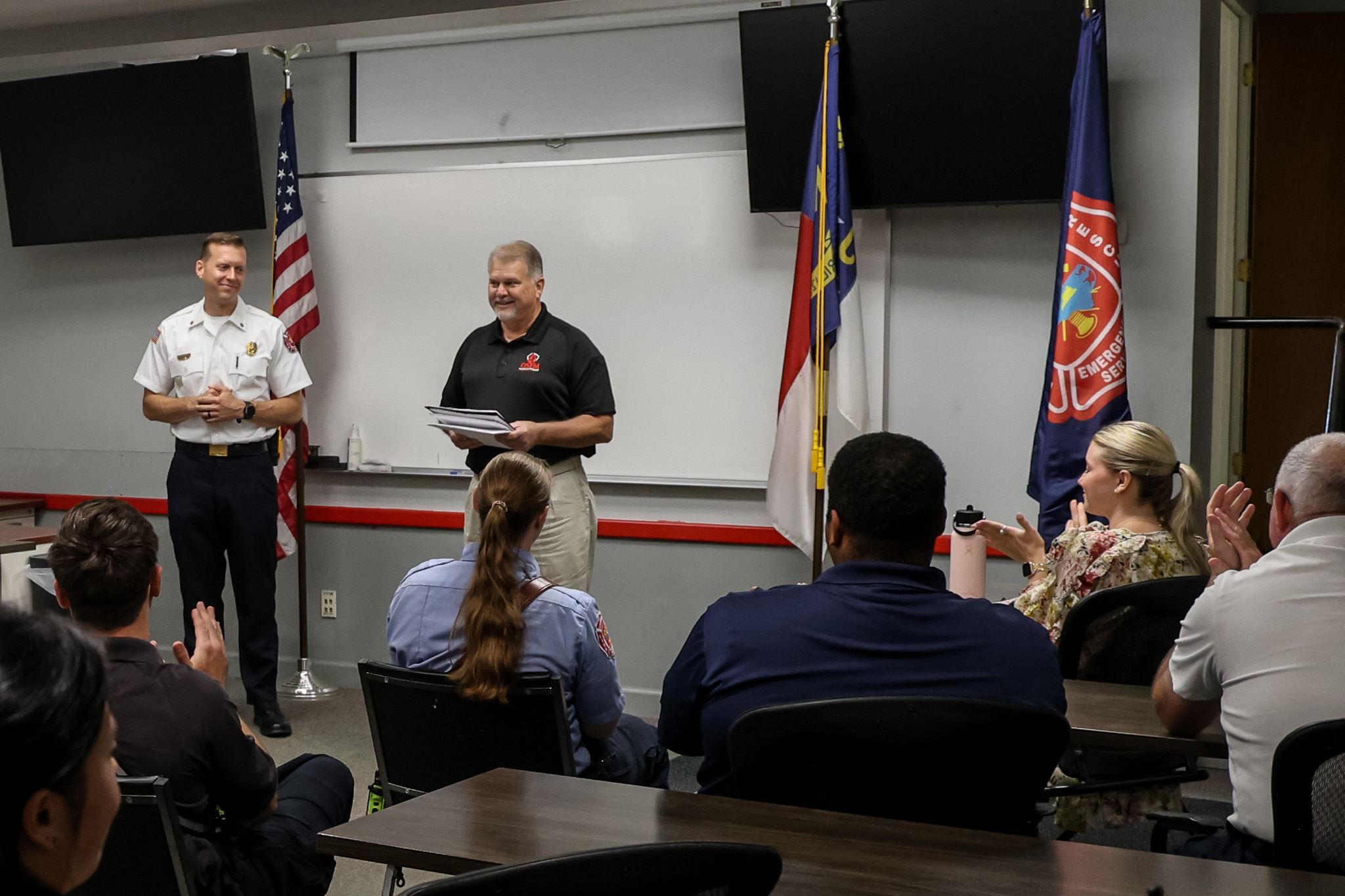 Fire-Rescue Class 1 Ceremony