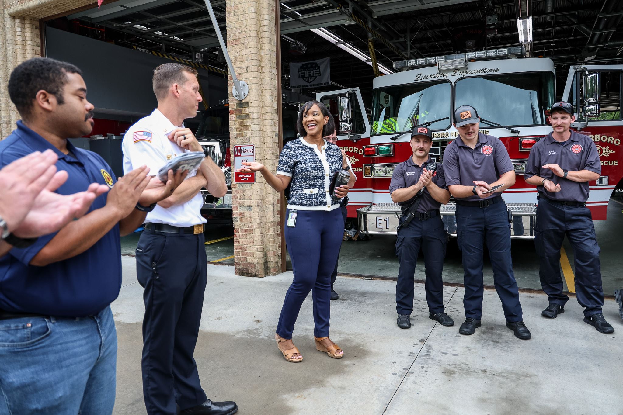 Fire-Rescue Class 1 Ceremony