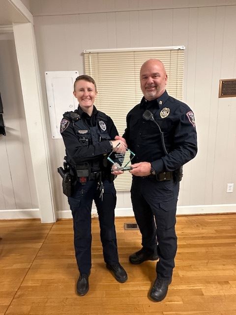 Officer Tyson Officer of the Year 2025